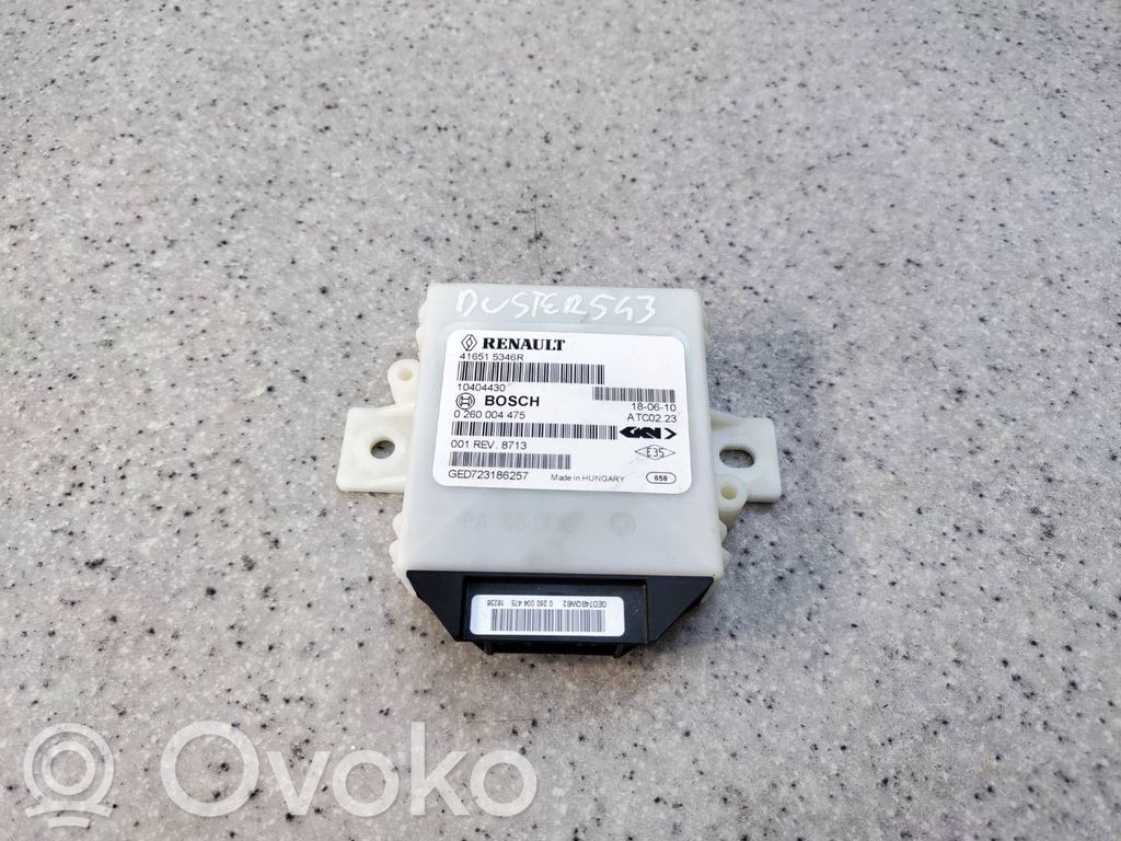 Dacia Duster II Other control units/modules 