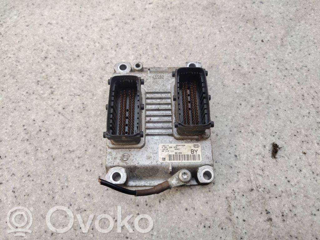 Opel Corsa C Engine control unit/module 