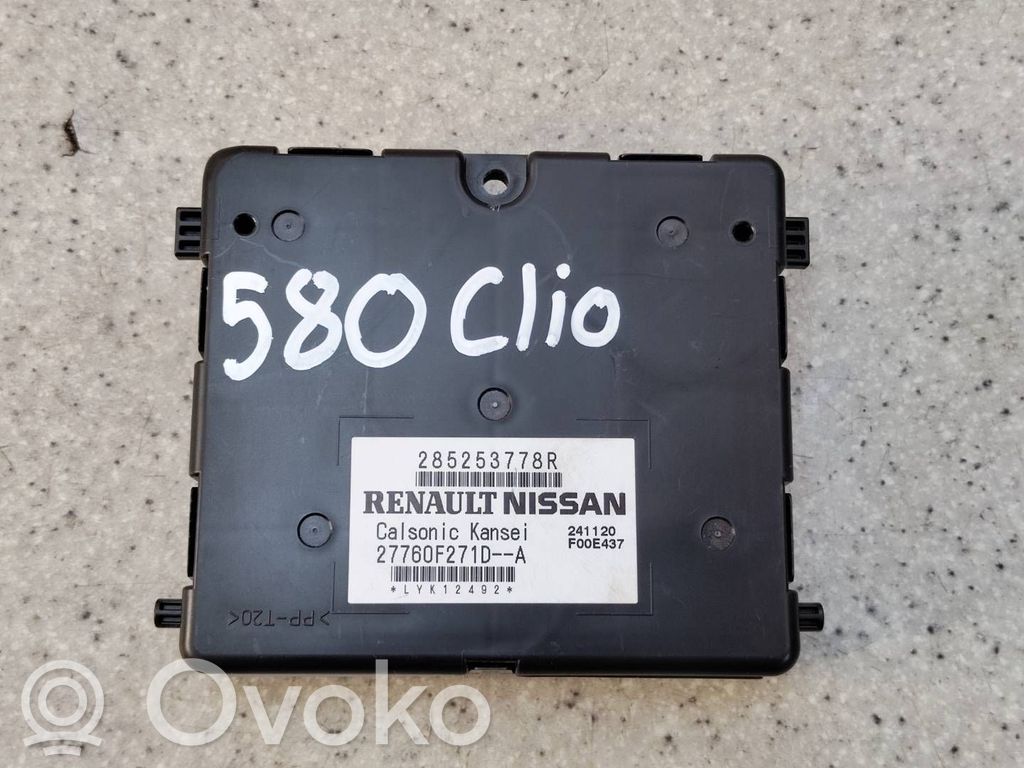 Renault Clio V Citu veidu vadības bloki / moduļi 