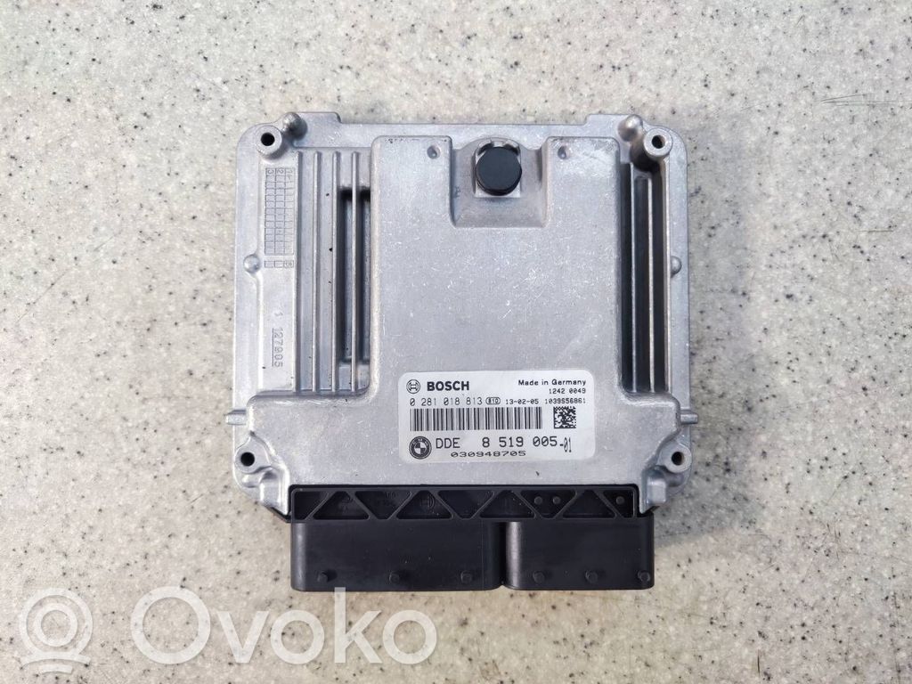 BMW X1 E84 Unidad de control/módulo ECU del motor 