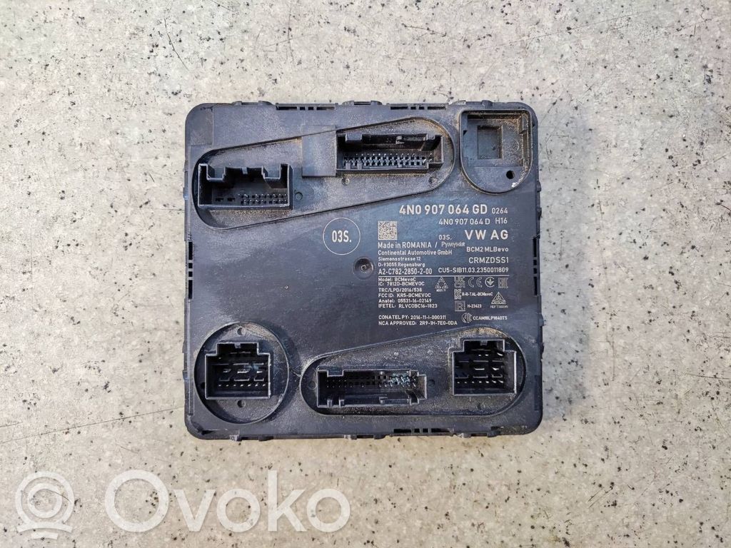 Moduł / Sterownik komfortu   4N0907064GD52,4N0907064GD
