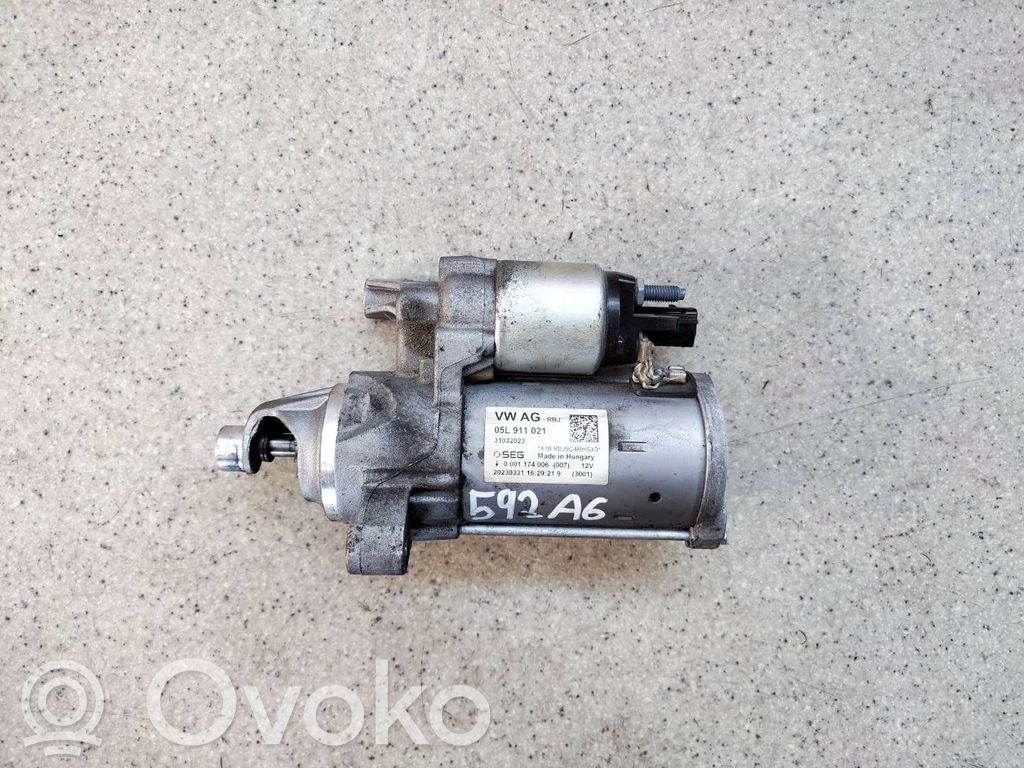 Audi A6 S6 C8 4K Anlasser 