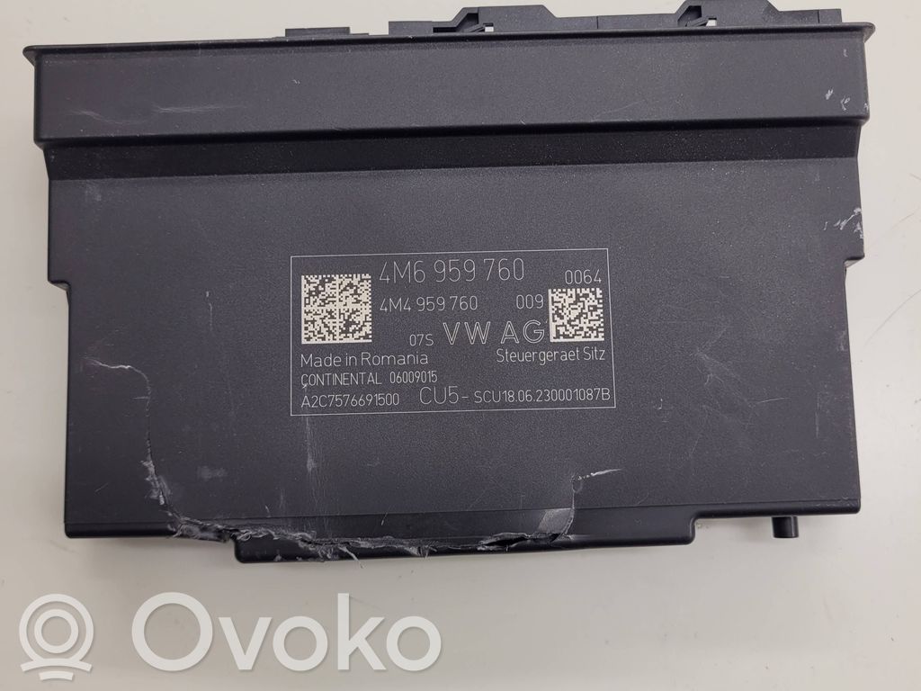 Audi Q8 Seat control module 