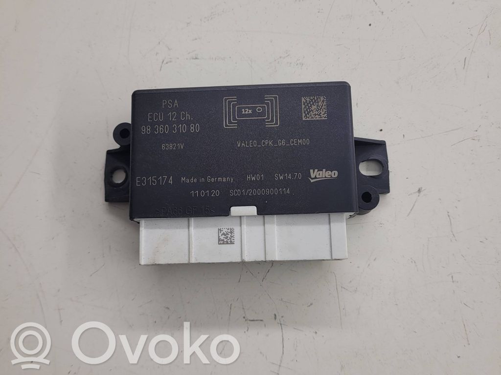 Peugeot Partner III Unitate/modul de comandă parcare PDC 
