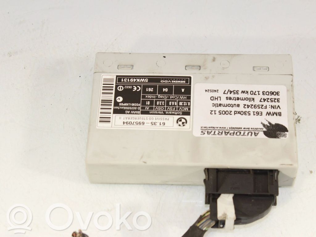 Module de contrôle sans clé Go   6957094,5WK49131,F259242,E615302