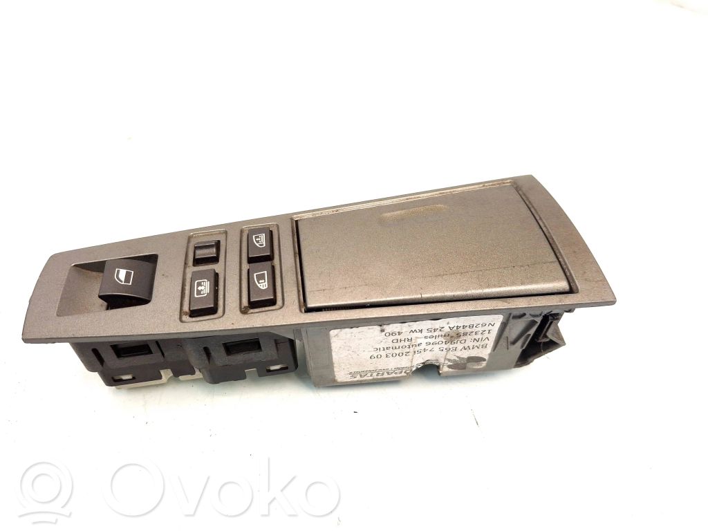 BMW 7 E65 E66 Electric window control switch 