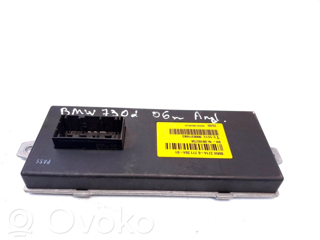 Other control units/modules   6771264,00182738,00003719B3
