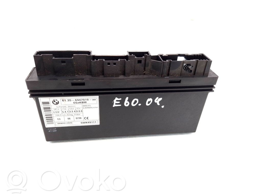 BMW 5 E60 E61 Comfort/convenience module 