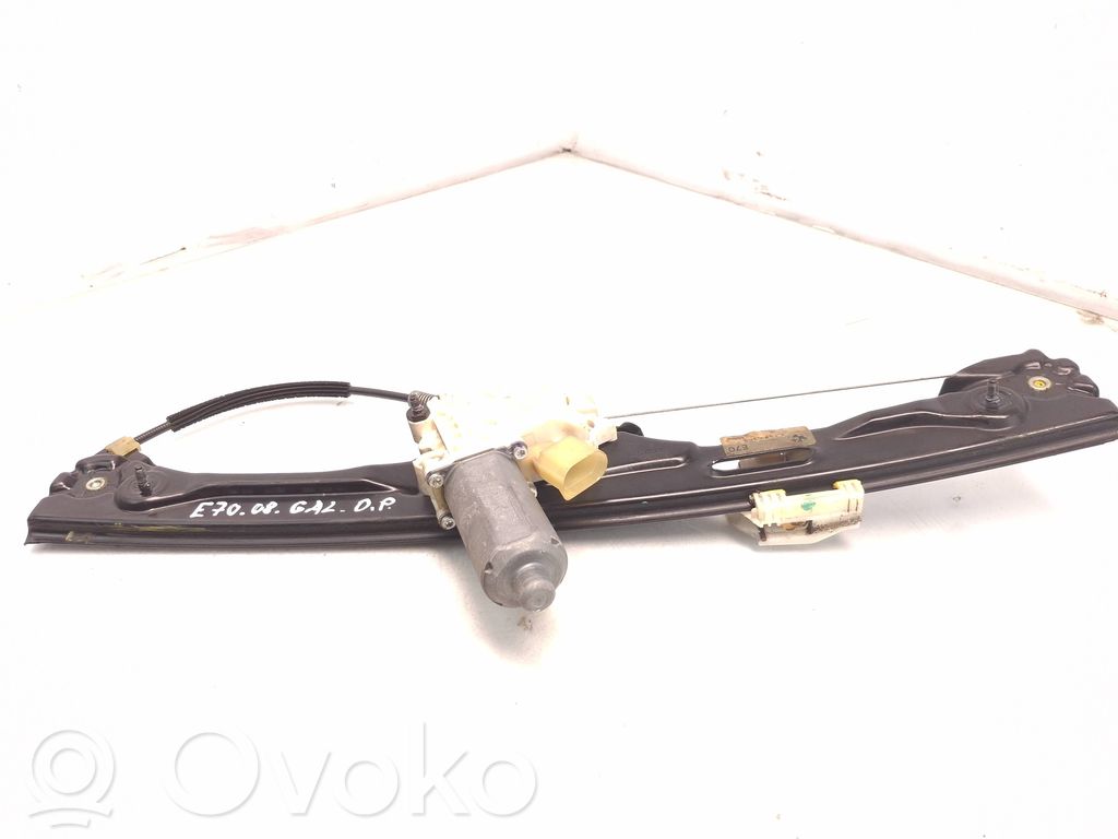 BMW X5 E70 Regulador de puerta trasera con motor 