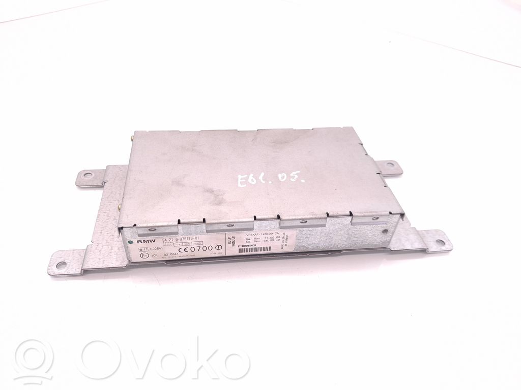 BMW 5 E60 E61 Bluetooth control unit module 