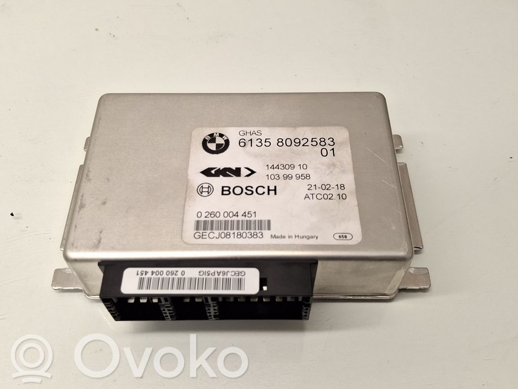 Sterownik / Moduł napędu   8092583,0260004451,10399958,GECJ08180383