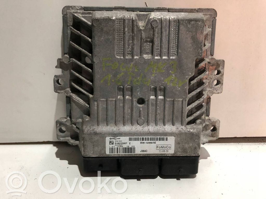 Unité de commande, module ECU de moteur   BV6112A650NE,S180133007,FOCUSMK316TDCISTEROWNIKKOMPUTERSILNIKA