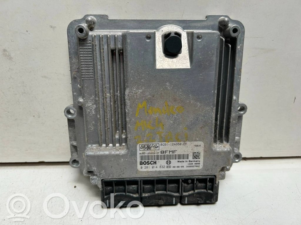 Engine control unit/module ECU   8G9112A650EF,0281014832