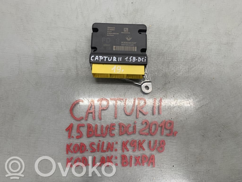 Renault Captur II Module de contrôle airbag 