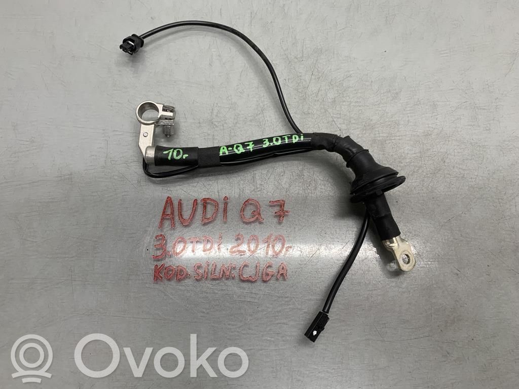 Audi Q7 4L Maakaapeli, akku 