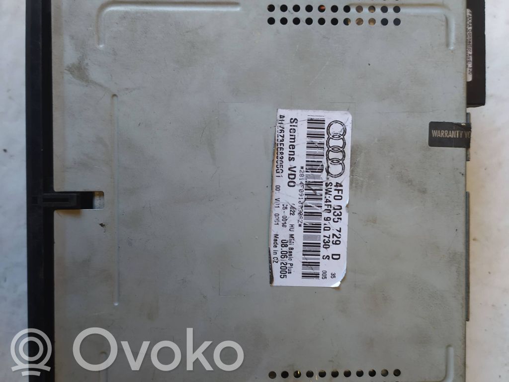 CD/DVD-vaihdin   4F0035729D,4F0910730S