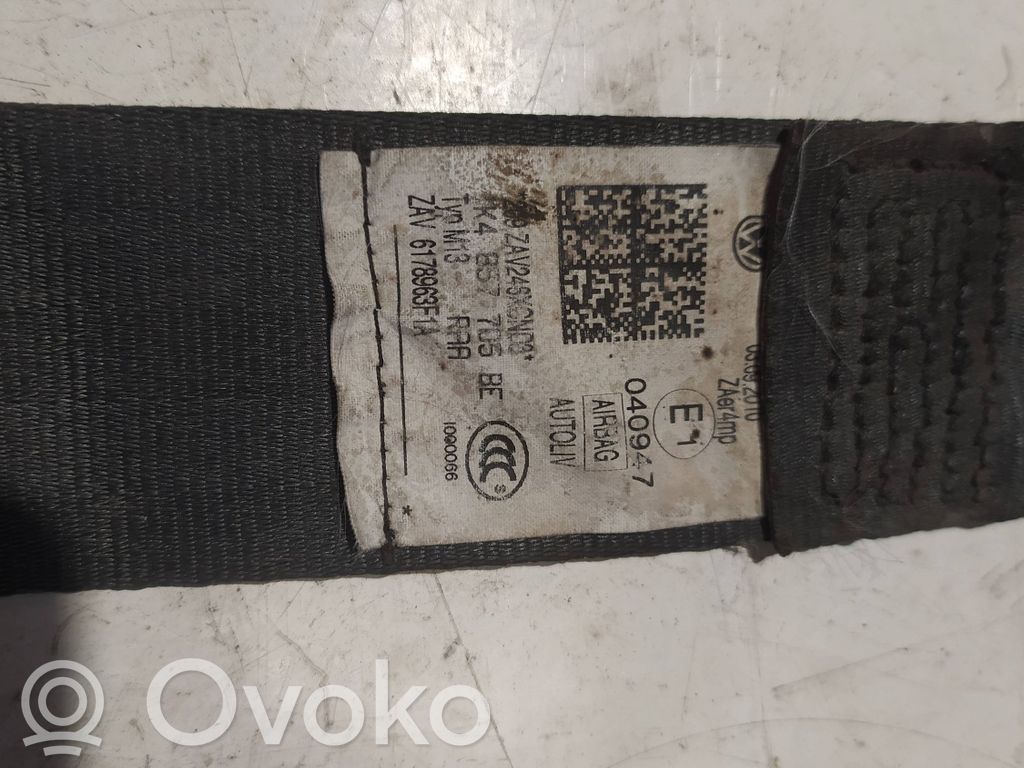 Volkswagen Golf VI Cinturón delantero 