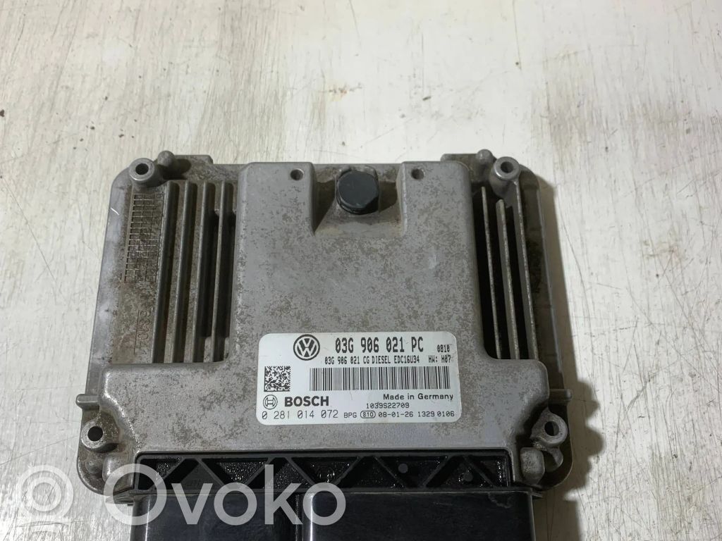 Volkswagen Caddy Engine control unit/module 