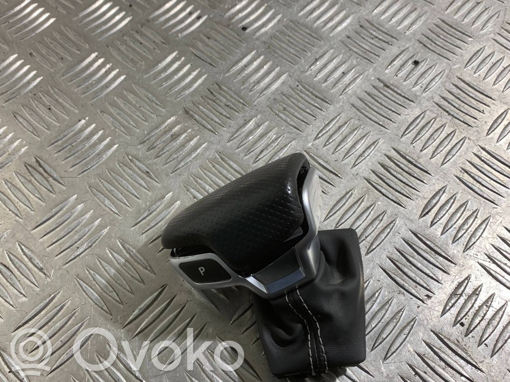 Audi Q7 4M Gear lever shifter trim leather/knob 