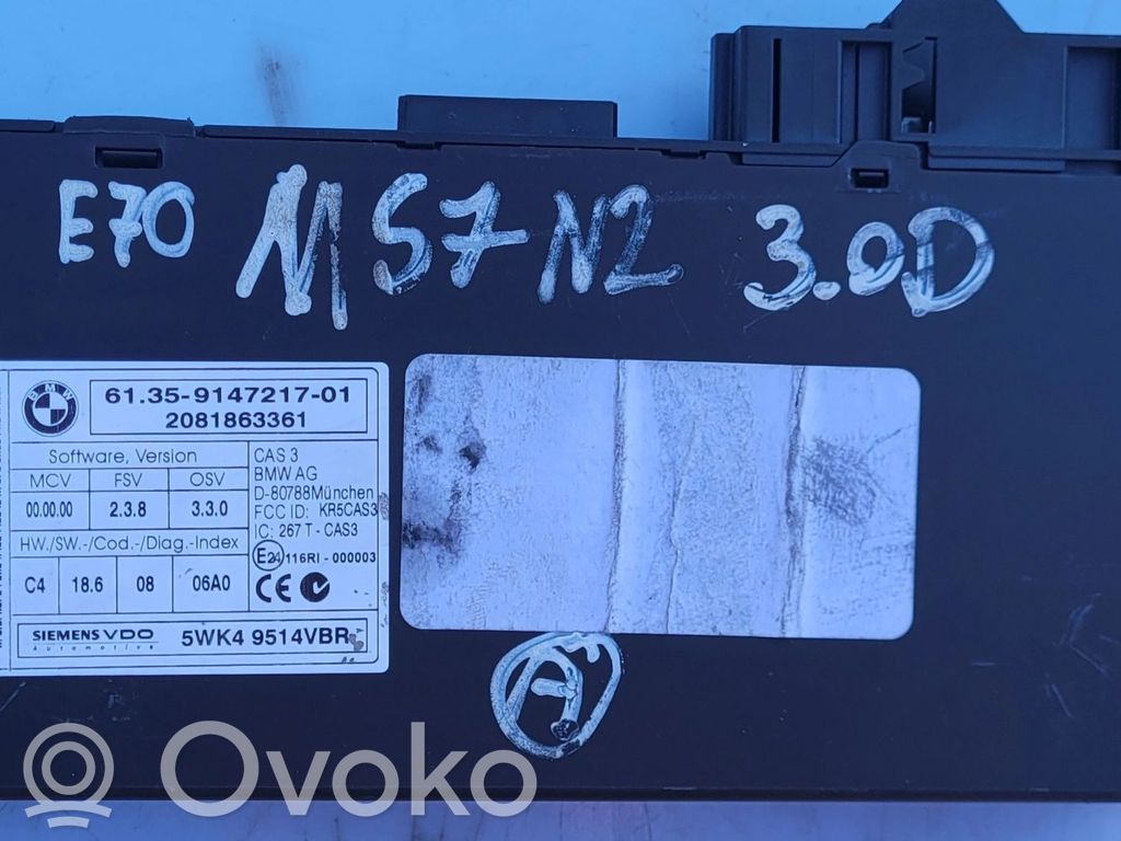 BMW 5 E60 E61 Citu veidu vadības bloki / moduļi 