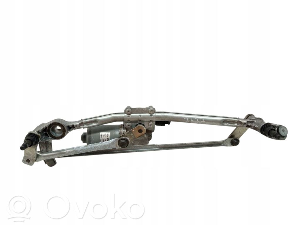 BMW 3 E90 E91 Motor y varillaje del limpiaparabrisas delantero 