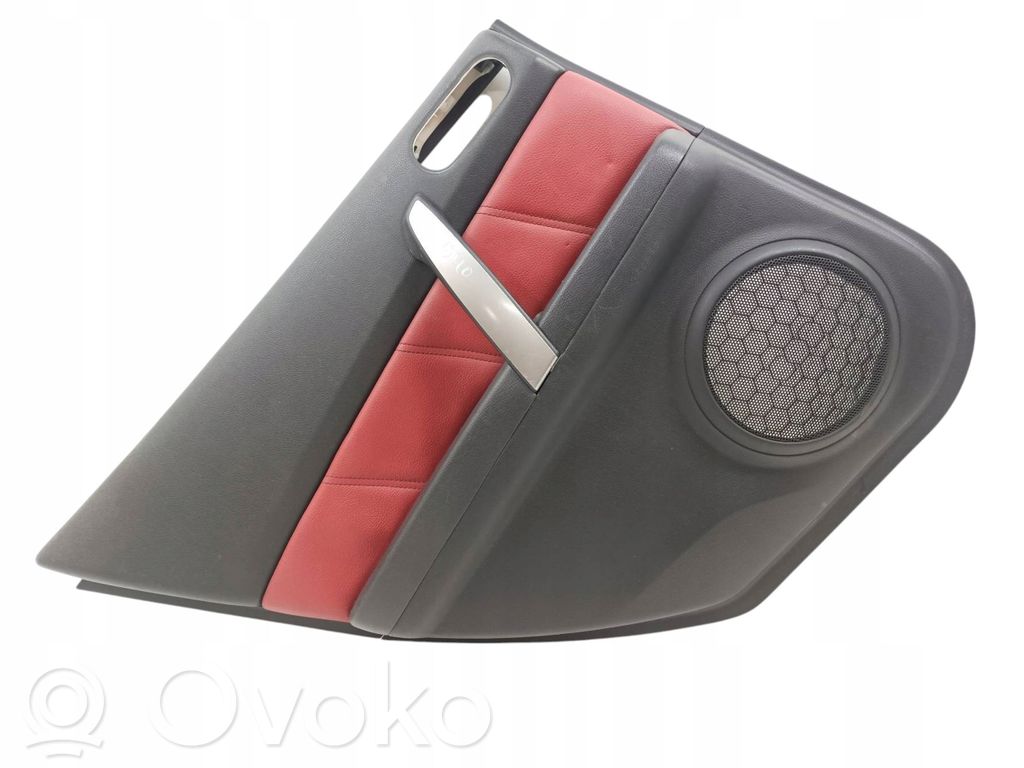 Front door card panel trim