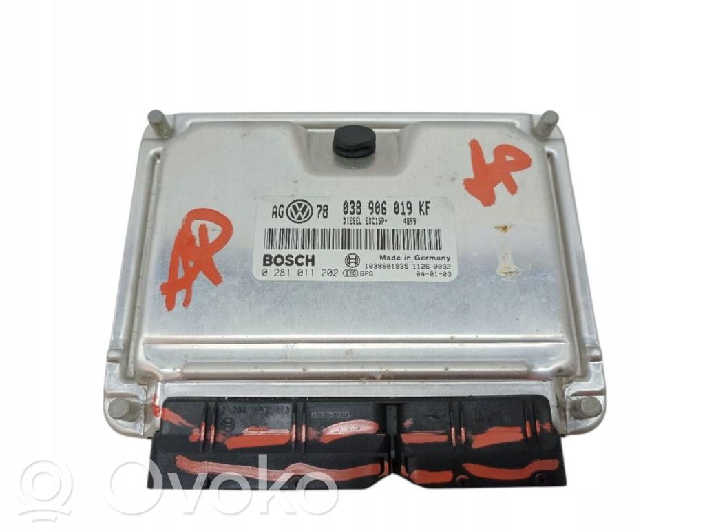 Skoda Superb B5 (3U) Engine control unit/module 