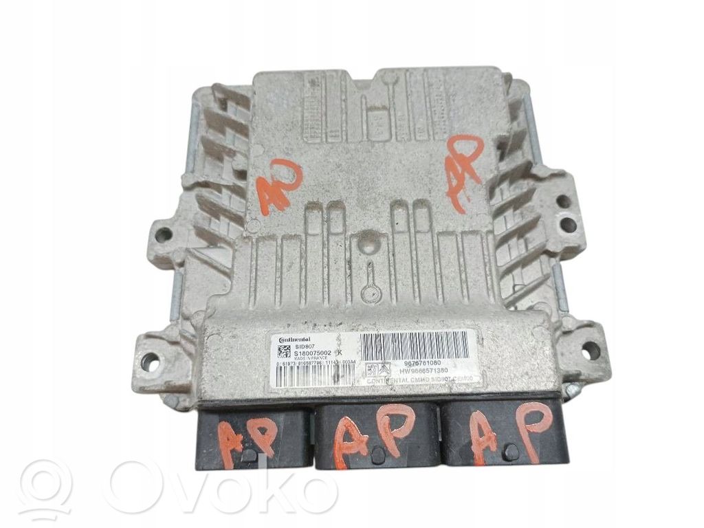 Engine control unit/module   9676761080,111KM