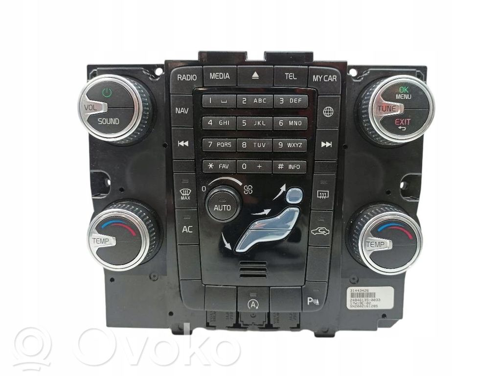 Volvo V60 Central console control unit 