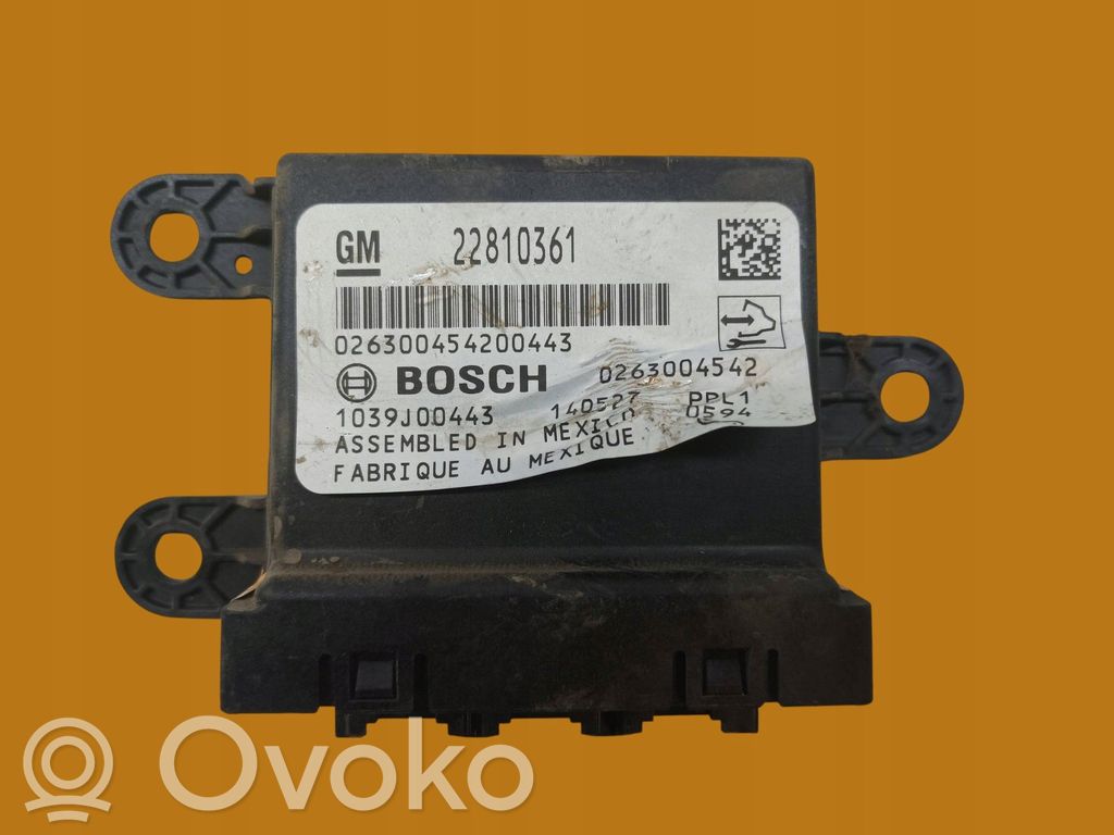 Opel Zafira C Autres unités de commande / modules 