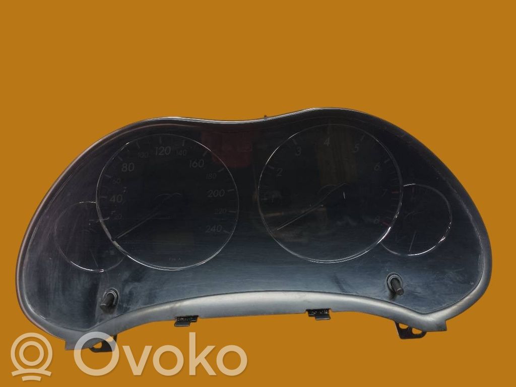 Toyota Avensis T250 Spidometrs (instrumentu panelī) 