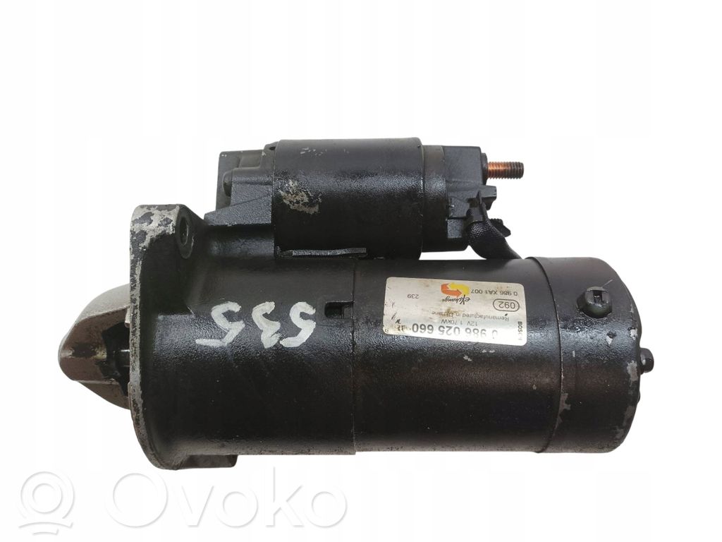 Opel Zafira C Motor de arranque 