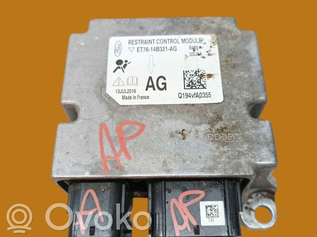 Ford Transit Courier Airbag control unit/module 