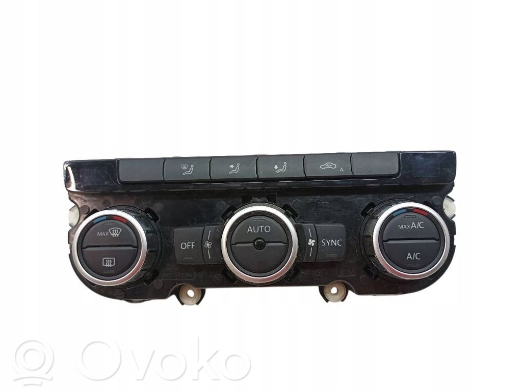 Volkswagen PASSAT B7 Climate control unit 