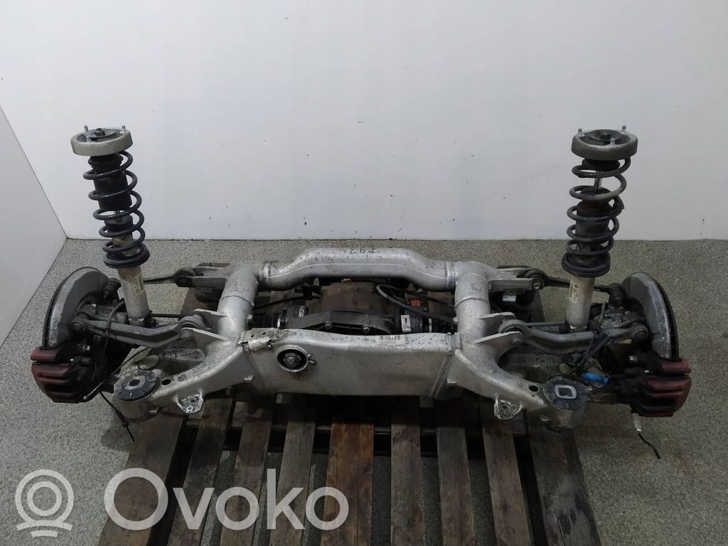 Rear axle beam