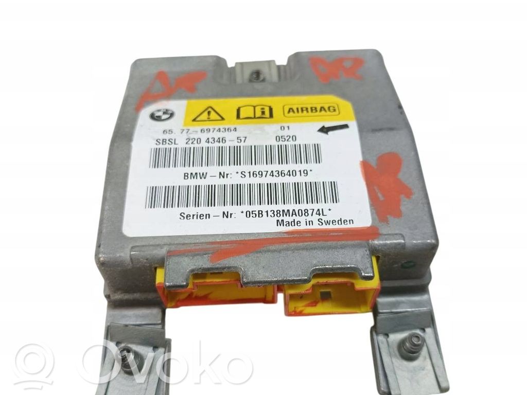 BMW 6 E63 E64 Airbag control unit/module 
