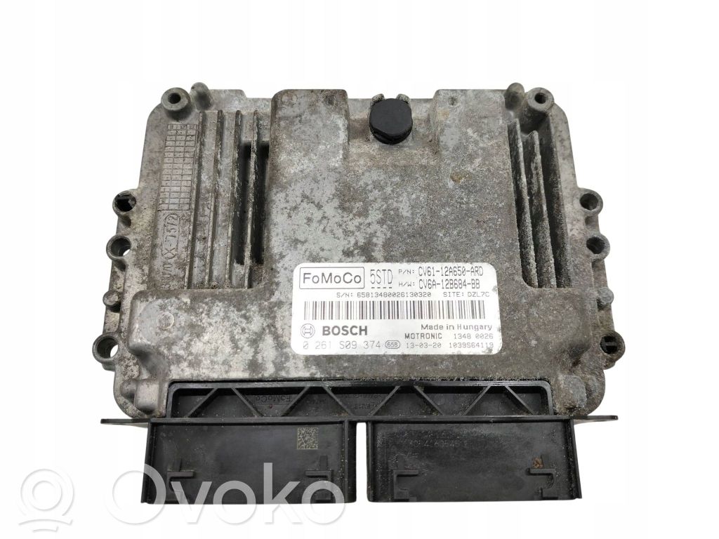 Engine control unit/module   CV6112A650ARD,0261S09374,125KM,CV6A12B684BB,TCE