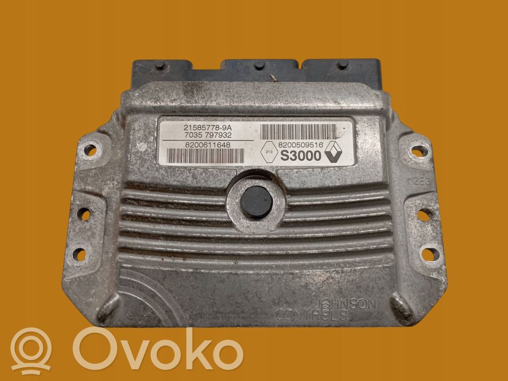 Renault Scenic II -  Grand scenic II Variklio valdymo blokas 