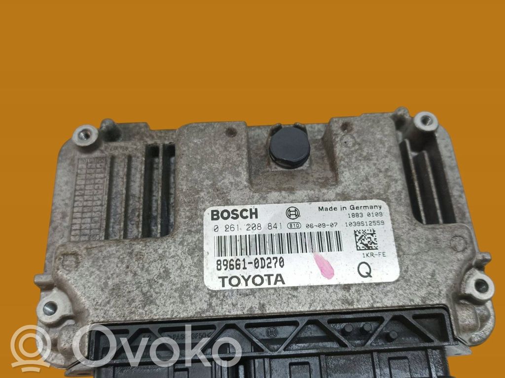 Toyota Yaris Unitate/modul de control motor 