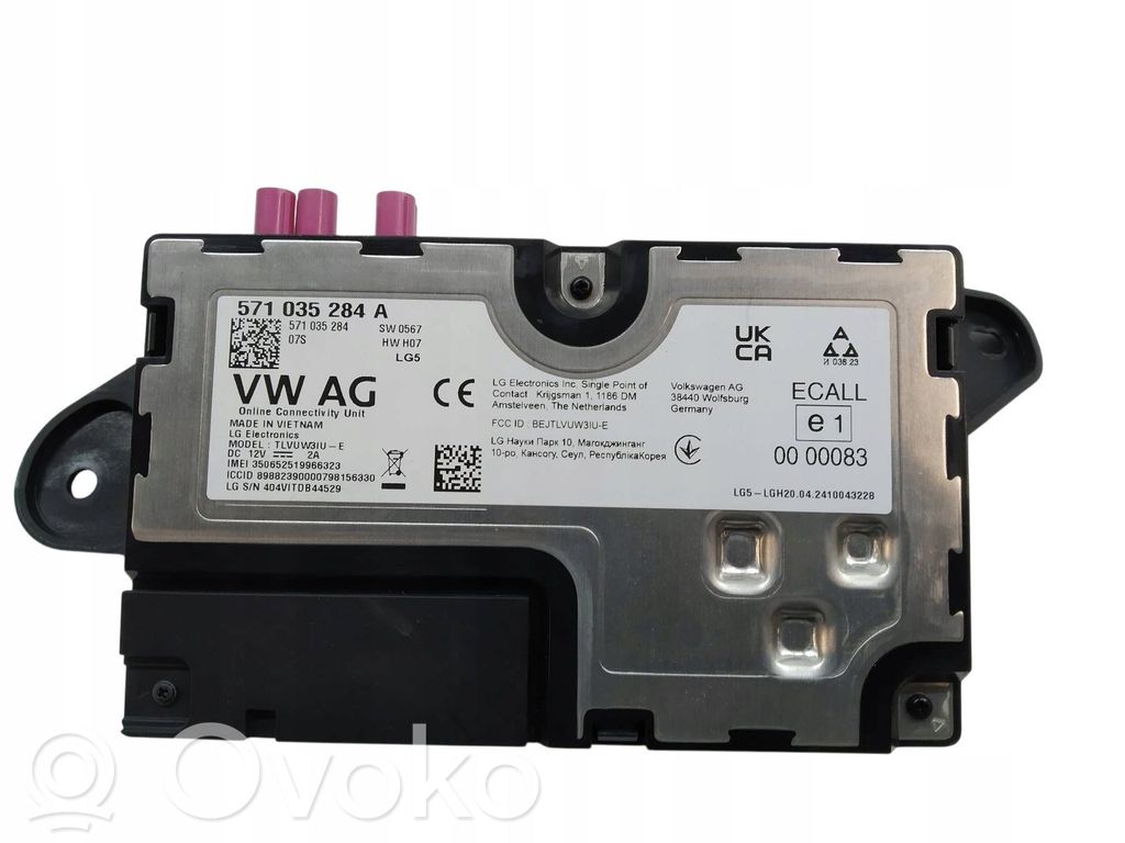 Skoda Superb B9 Other control units/modules 