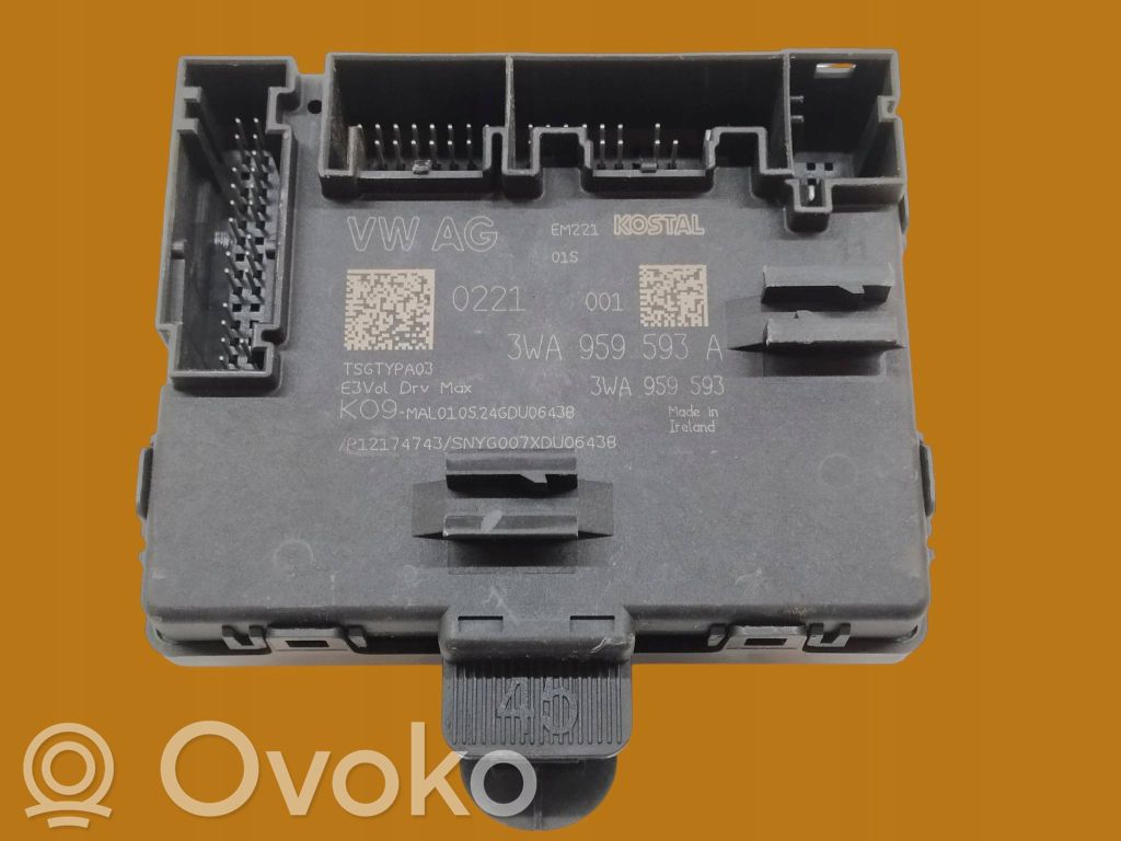 Skoda Superb B9 Other control units/modules 