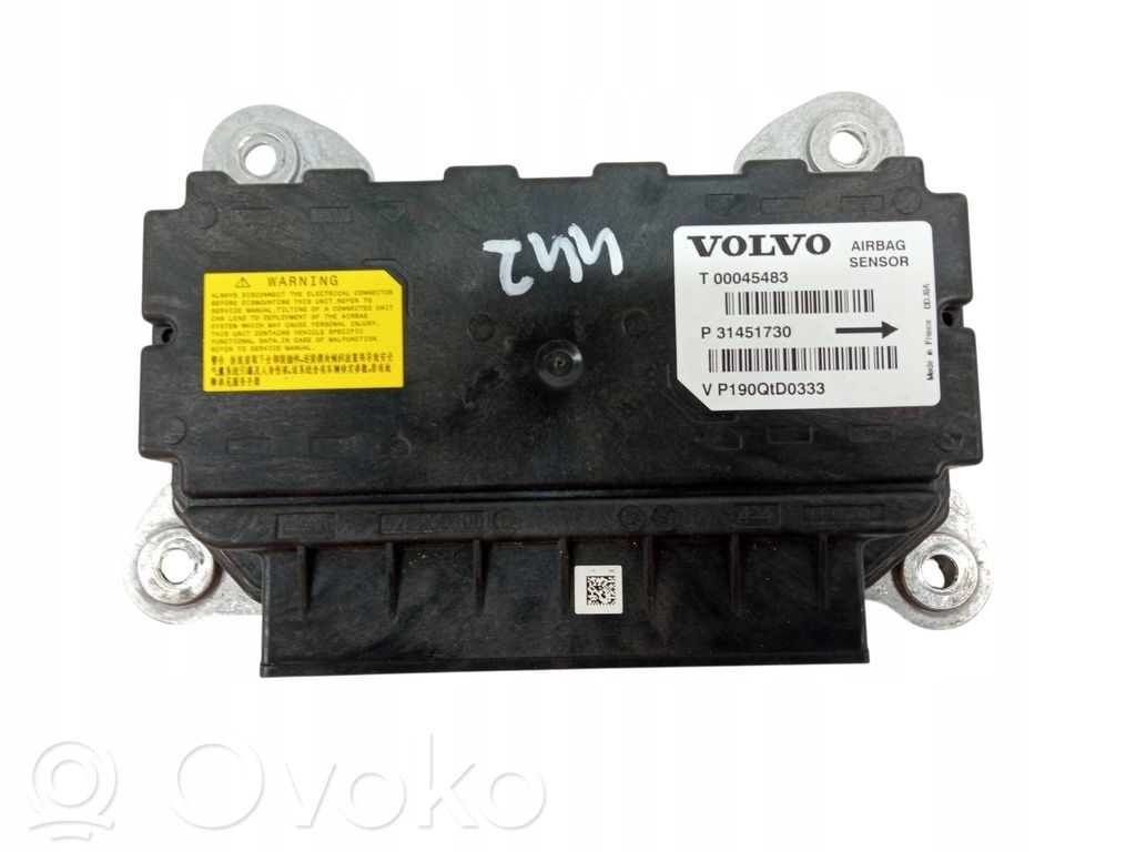 Volvo XC90 Airbag control unit/module 