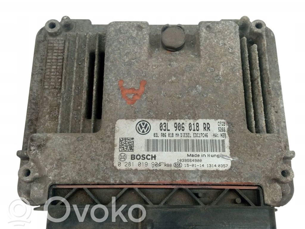 Skoda Superb B8 (3V) Engine control unit/module 