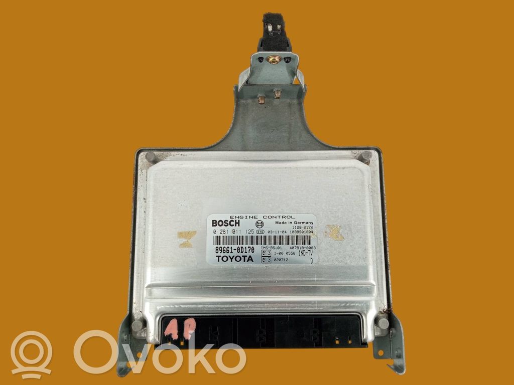 Toyota Yaris Unitate/modul de control motor 