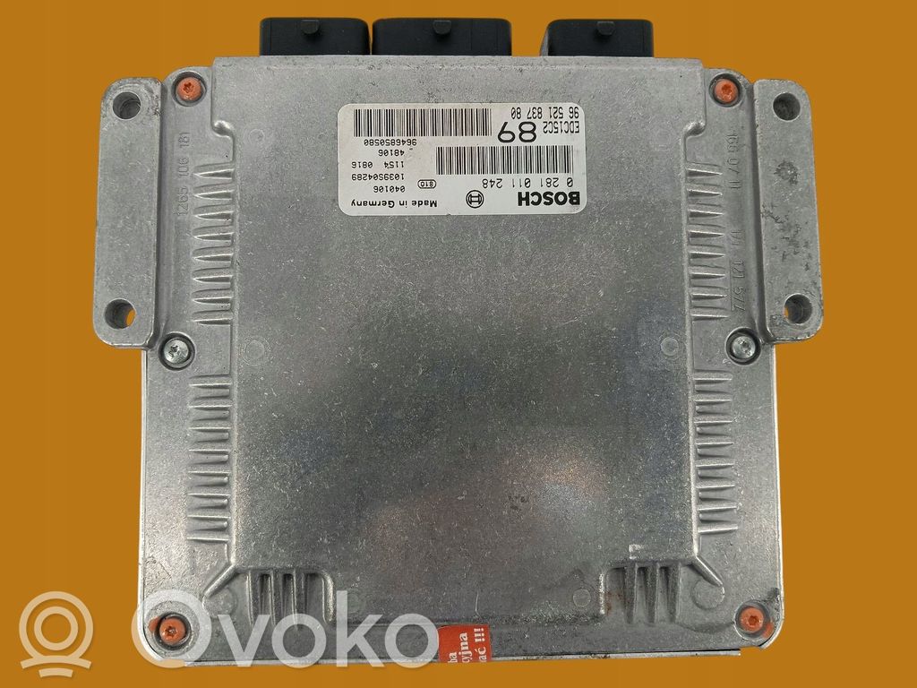 Peugeot 307 Engine control unit/module 