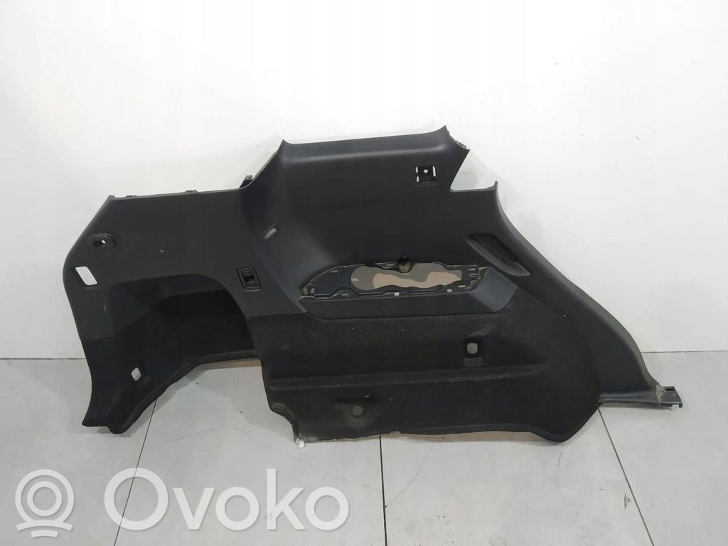 Front door card panel trim