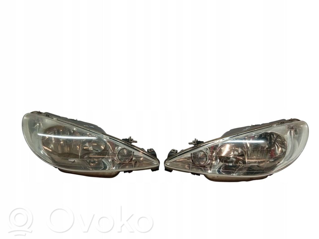Peugeot 206 Set faruri 