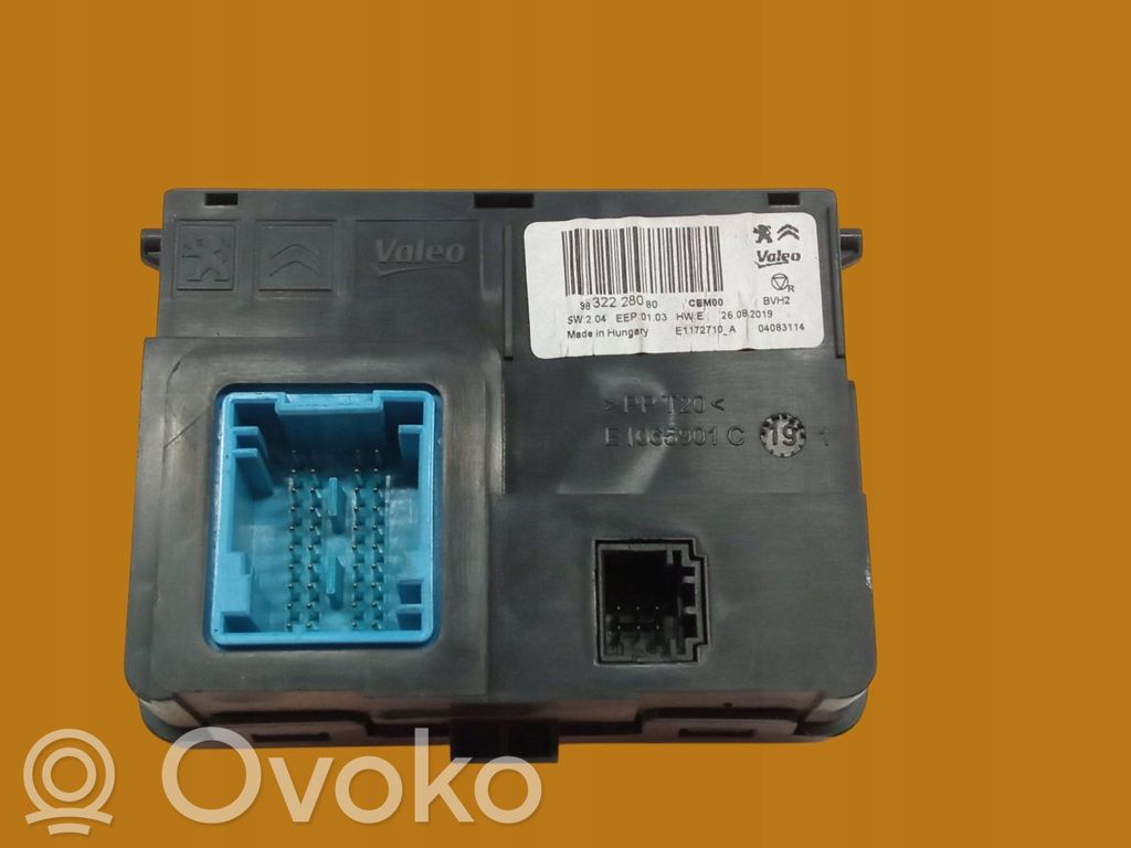 Sonstige Steuergeräte / Module   9832228080