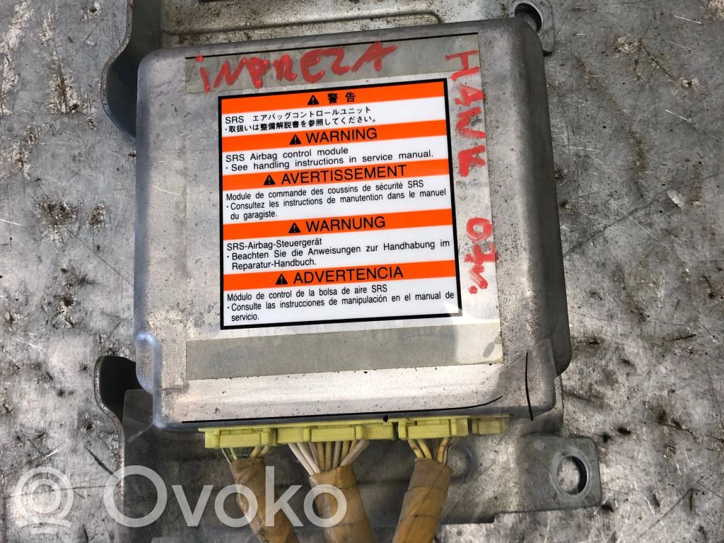 Subaru Impreza II Unitate/modul de comandă airbaguri 