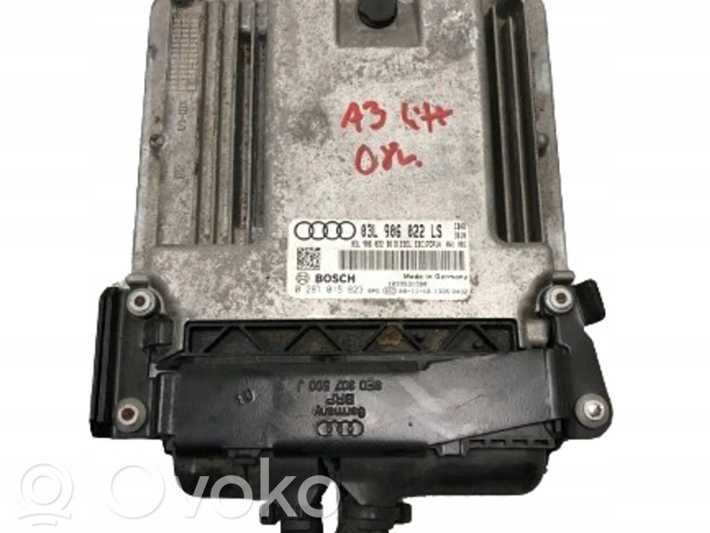 Audi A3 S3 8P Engine control unit/module 
